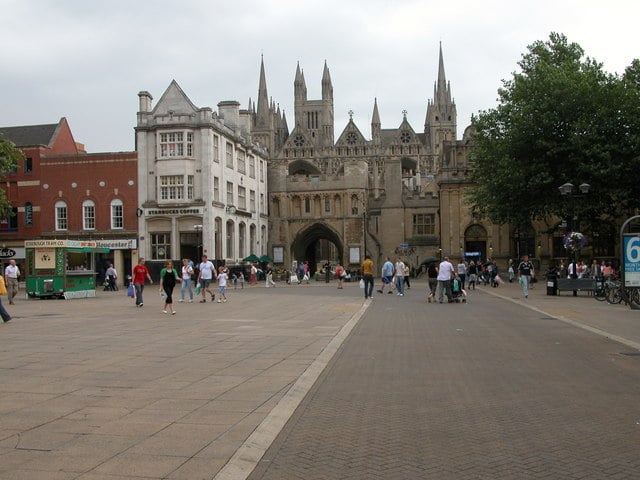 File:Cathedral Square, Peterborough - geograph.org.uk.jpg