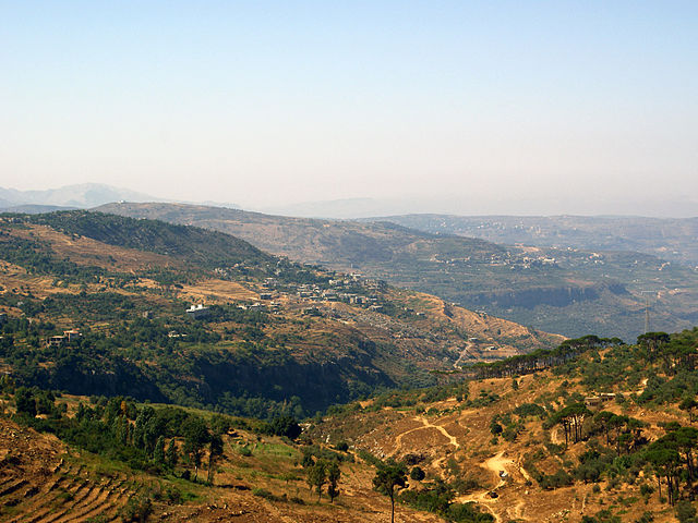 File:A view from Shanay village- Lebanon (2752226169).jpg