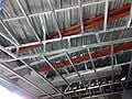 This is a corrugated insulated roof under construction at UNIBE university, Santo Domingo.