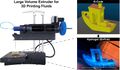 Large Volume Syringe Pump Extruder for Desktop 3D Printers