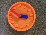 Cheap and easy educational clock ~$1.20 to make
