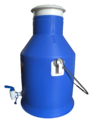 Finished milk jug safe water storage prototype