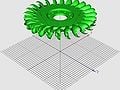 Pelton Wheel - Impulse water turbine