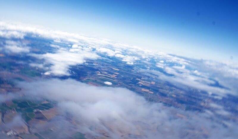 File:Above the clouds at 13k ft.jpg
