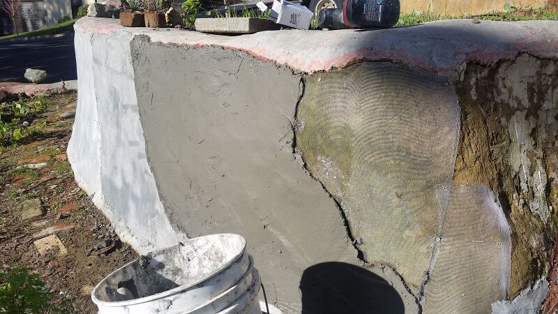 File:Current repair of terrace wall.jpg
