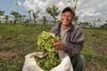 Carlos Alberto Ascencio, un pequeño productor de El Salvador, ha puesto en práctica las prácticas de Agua y Suelo para la Agricultura para restaurar la tierra de su finca y tener una mayor producción de su cultivo de Loroco, una flor comestible de alta demanda en el mercado local.