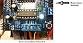 拆下电源跳线！ Arduino 和电机扩展板。