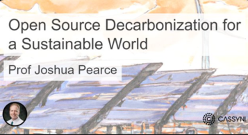 Open source decarbonization for a sustainable world