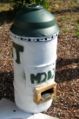 Fig 2g: Rocket Stove with Paint Job