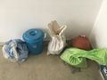Collected materials for ceramic pot filter