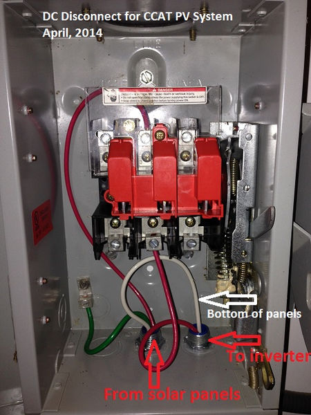 File:CCAT PV Wiring Photo of DC disconnect box-rotated.jpg