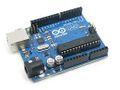 Arduino Uno is the hardware we chose.