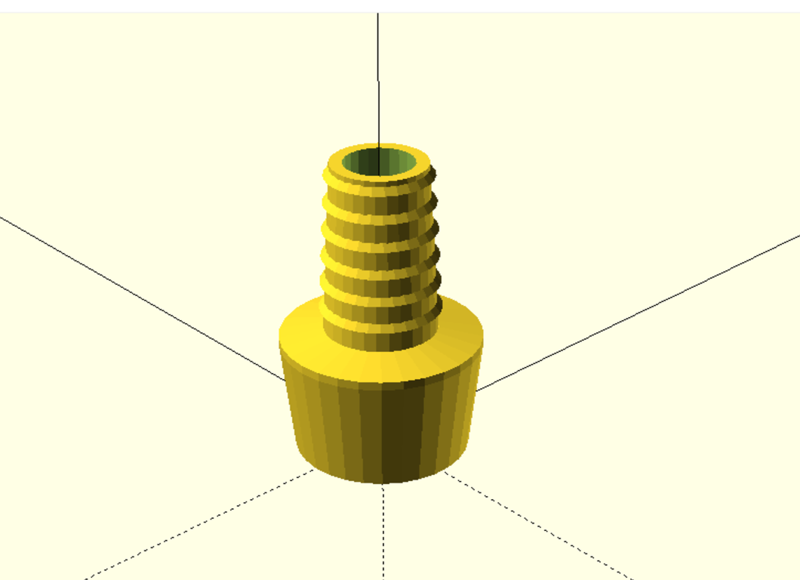 File:Hose connector openscad view.png