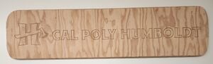 Cal Poly Humboldt Sign (CNC Router)
