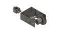 3D Rendering: Fusion 360 Rendering of Gearbox and Mount.
