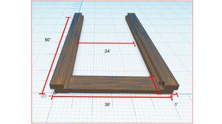 Sifting Frame with Measurements