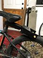 Conceptual Prototype: Cardboard Prototype of Bike seat Frame.