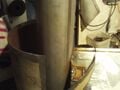 立管和燃燒室：立管焊接到燃燒室。
