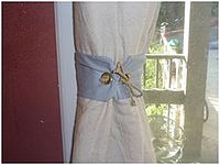 Figure 1: Making Curtain Ties