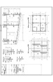 Administrative area floor plan, structural sections drawings (in Spanish)