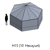 Lifted Hexayurt