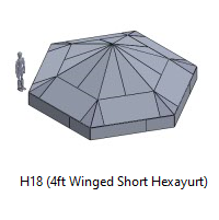 H18 (4ft Winged Short Hexayurt).png