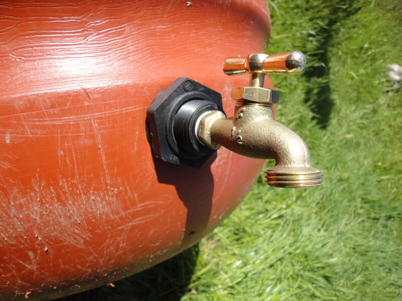 File:Rainwater storage spigot installed.jpg