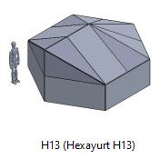 Hexayurt project/Hexayurt H13