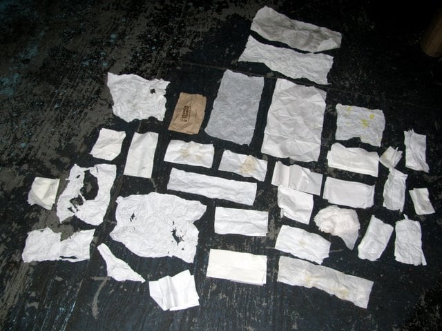 Used Napkins