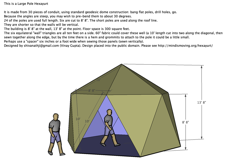 Hexayurt project/Infrastructure
