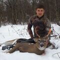 Buck I shot while at school last year.