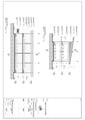 Modules A-B cross and longitudinal sections drawings, second floor, v.2 (in Spanish).