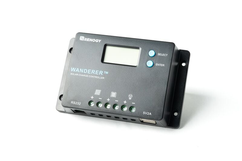 File:To Catch the Sun Wanderer 10A PWM Charge Controller no wires.jpg