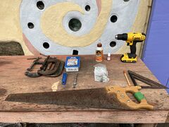 Lay out the tools that you will be using for the day.