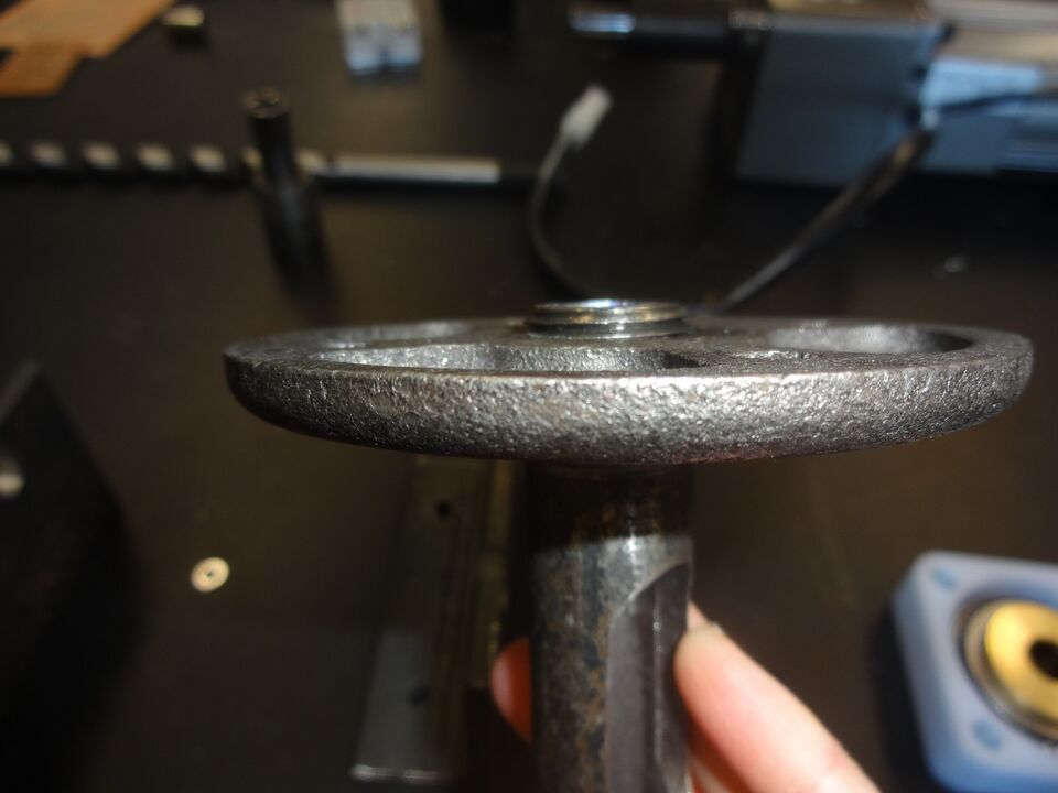 File:RECYCLEBOTv4 02 FloorFlangeTubeUneven.JPG