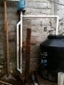 HSU Chiapas Rainwater New design that use two parallel lengths of pipe.