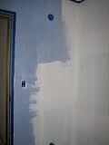 First roll of paint