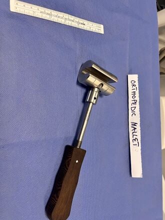 Orthopedic mallet, view 2