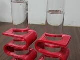 Decorative Test Tube Holder as Pot (Plant Pot)