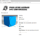 Free and Open Source 3-D Model Customizer for Websites to Democratize Design with OpenSCAD