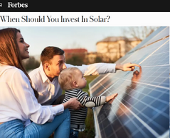 When Should You Invest In Solar?
