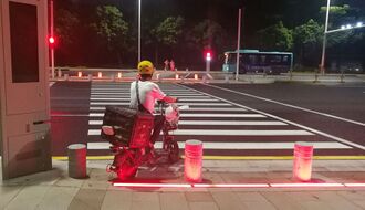 Luminous Zebra Crossing
