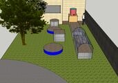 Interactive School Garden Modular school garden design incorporating several different garden styles