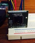 Fig 5.2: FLIR Lepton on a breadboard