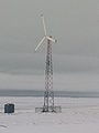 Fig. 6: Wind turbine in Rankin Inlet, Nunavut