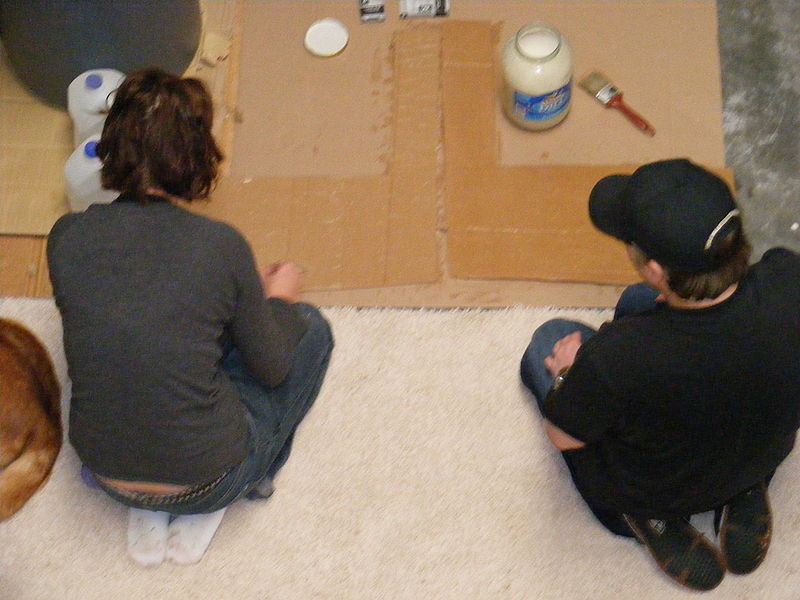 File:Glueing pieces of Stanley's chair.JPG