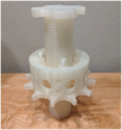 Open Source 3D-Printable Planetary Roller Screw for Food Processing Applications