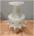 Open Source 3D-Printable Planetary Roller Screw for Food Processing Applications