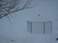 1.5" Hexayurt at a BSA Klondike in Utah. 2/6/2010