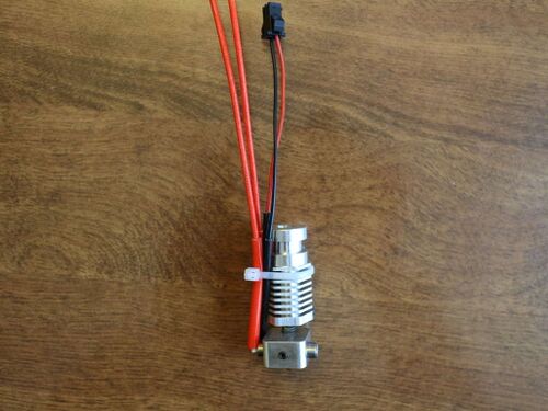 Assembled Hexagon hot end